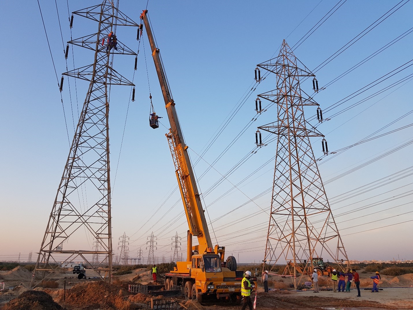 Over Head Power Transmission Line maintenance