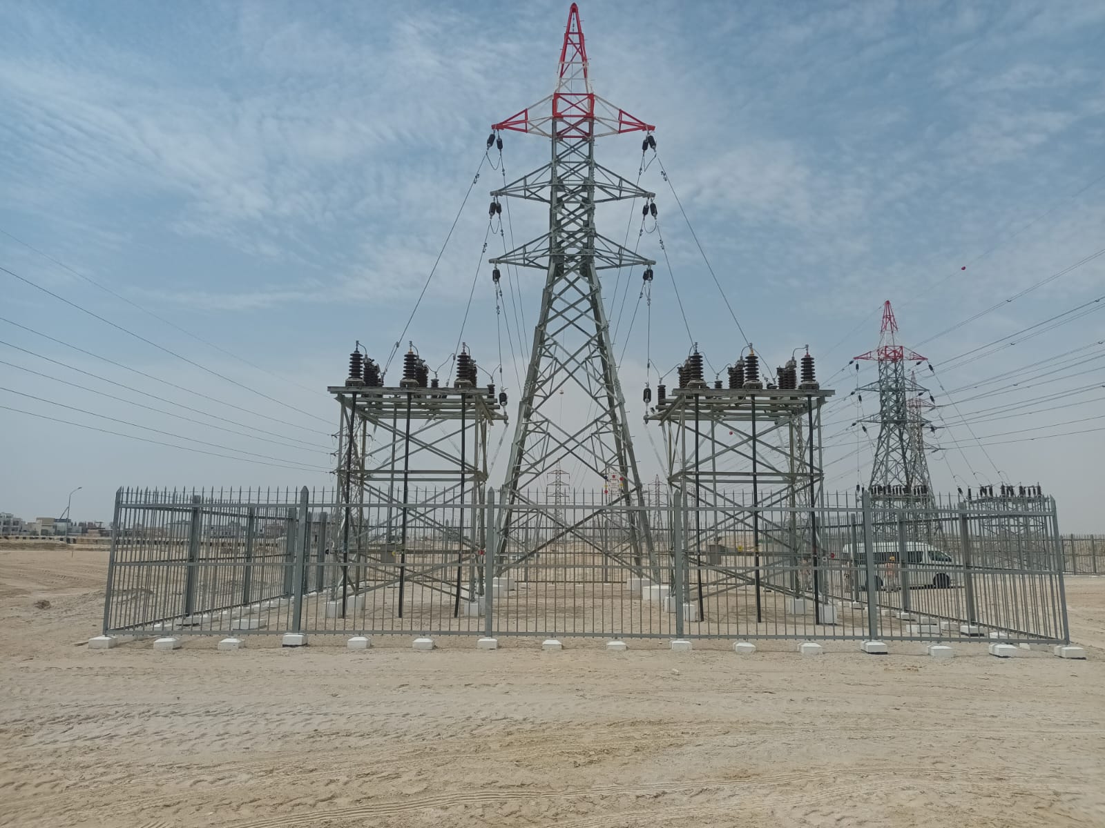 33KV UNDERGROUNDING OHL WORKS ALONG RD 270 & RD 285 AND 132KV UNDERGROUNDING OHL WORKS ALONG RD 270 works for Sabah Al Ahmed Sea City Project Phase B, Kuwait.